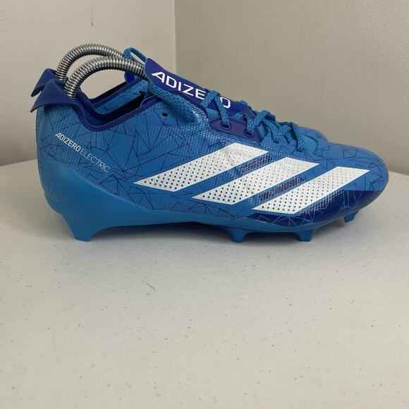 Adidas Mens Size Football Cleats Adizero Electric Blue IE8866 New Hidden Gems - Picture 6 of 9